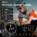 2026 New 1100mah AMOLED Smart Watch Men 170+Sport Fitness LED Flashlight IP69 Waterproof Bluetooth call GPS track Smartwatch iOS