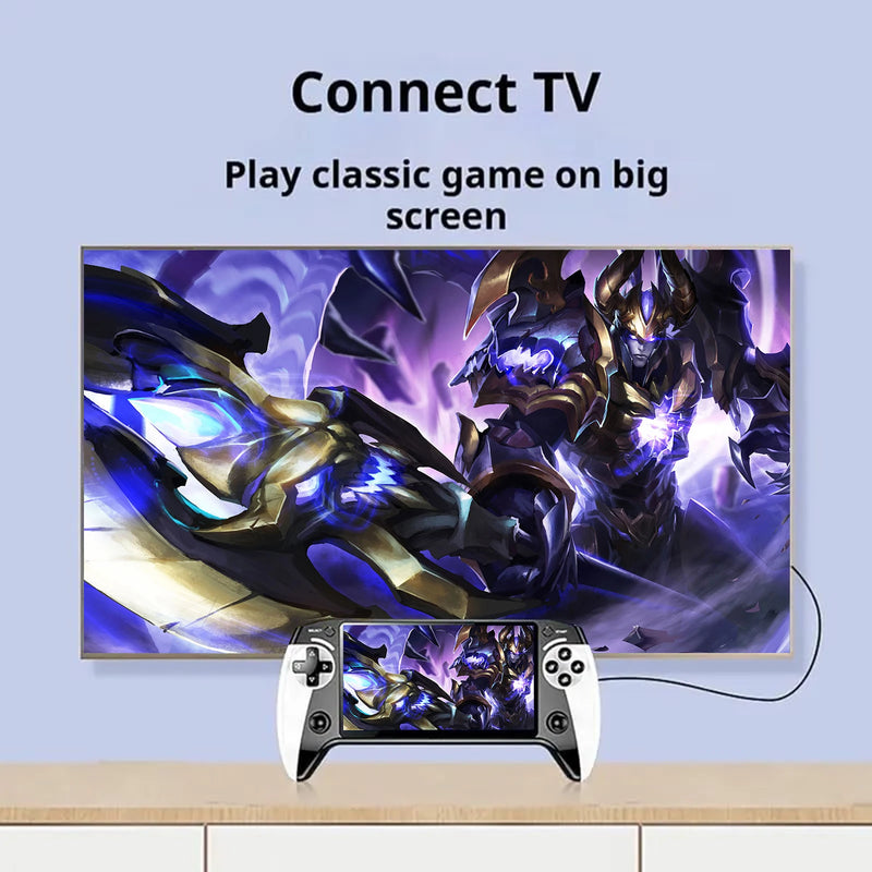 Handheld Game Console 5.5 Inch Screen Retro Gaming Console with 20000+ Games Game Player for Kids & Adults