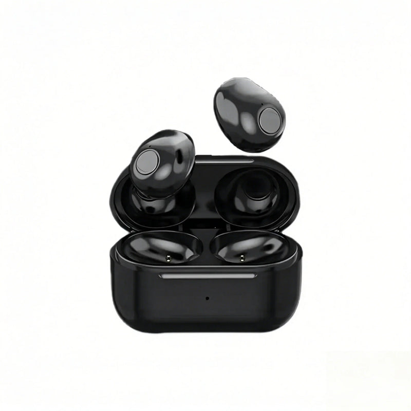 Mini Wireless Earphones Bluetooth 5.4 Headphones with Great Endurance Earbuds With Mic Lightweight for Sleepy Music Video