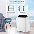 14000 BTU Portable Air Conditioners, Cools Up to 750 Sq.Ft,Cooling/Dry/Fan Mode,Quiet Portable AC Unit With Remote Control,AC Unit For Large Living Room,Office