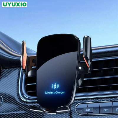 UYUXIO Wireless Car Charger Fast Charge Manual Clamping | SAMAG