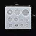 SNASAN Cute Beads Cube Triangle Silicone Mold For Jewelry Earrings Pendant Making Resin UV Epoxy Resin Molds Crafts DIY Tool