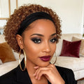 Pixie Cut Wigs Human Hair Short Headband Wig with Pre Plucked Hairline for Women Curly Wigs Bazilian Hair Full Machine Made Cap