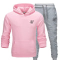 Sik silk Men Sets Fashion Autumn Spring Sporting Suit Sweatshirt Sweatpants Clothing 2 Pieces Slim - View 26 | SAMAG