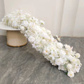 Uflower White Rose Cherry Blossom Wedding Arch Floral Row - View 16 | SAMAG