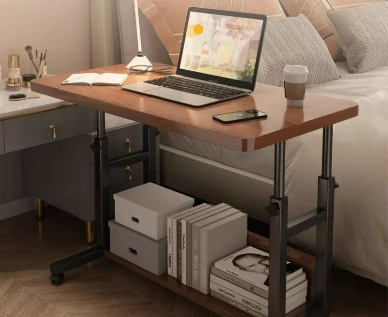 Factory Direct 2026 Bedside table Movable lifting tabl e Bedroom bedside writing ta ble Student home desk Laptop computer tab le