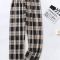 Men's Stylish Summer Pajama Pants, Thin Home Pants, Loose Breathable Air-Conditioned Pants with Elastic Waist