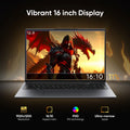16" Laptop Computer Intel Core i5 Processor Win11 Pro Laptop 16GB RAM 512GB SSD 1920 x 1200 16:10 Display  with Backlit Keyboard