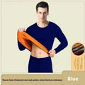 Mens Thermal Underwear Set Fleece Lined Thick Heated Winter Warm Golden Fleece Anti Cold Base Layer Long Johns Top Bottom Outfit