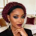 Pixie Cut Wigs Human Hair Short Headband Wig with Pre Plucked Hairline for Women Curly Wigs Bazilian Hair Full Machine Made Cap
