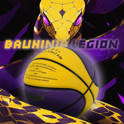 Bauhinia Legion Size 7 Basketball, PU Sweat - Absorbent | SAMAG