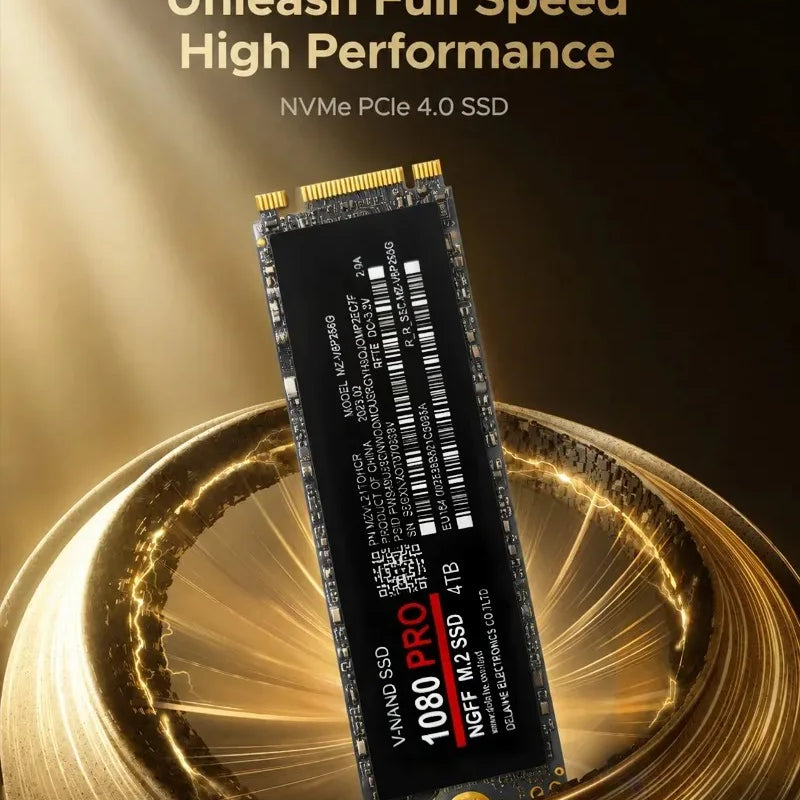 Original SSD 1080PRO 1TB Hard Disk Drive 2TB M2 NGFF NVME Interface Internal Solid State Hard Drive for Laptop Desktop Notebook