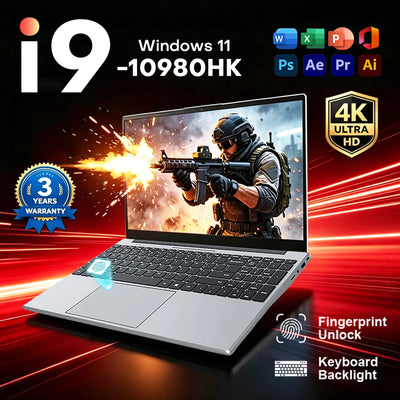 15.6 inch Laptop Windows 11 Intel Core i9 10980HK | SAMAG