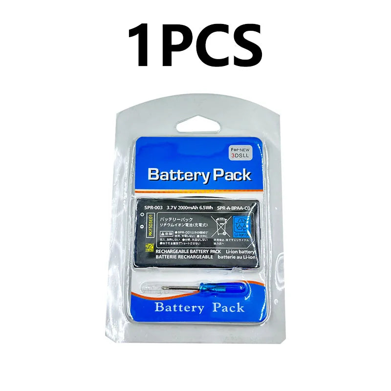 SPR-003 SPR003 SPR 003 2000mAh Rechargeable Li-ion Battery For Nintendo 3DS ll 3DSLL 3DSXL with tool packet