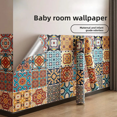 Wall Stickers for Kids Rooms Bohemian Style Waterproof | SAMAG