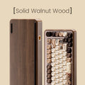Akko MU01 ANSI/MU02 ISOMountain Seclusion Wooden Mechanical Keyboard Hot-swap BT 5.0 2.4G Wireless Type-C Wired Gaming Keyboard