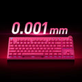 MCHOSE Mix 87 Magnetic Switch Gaming Keyboard Hall Effect 0.08ms Ultra-Low Latency 0.001mm Precision Office Wired Keyboard