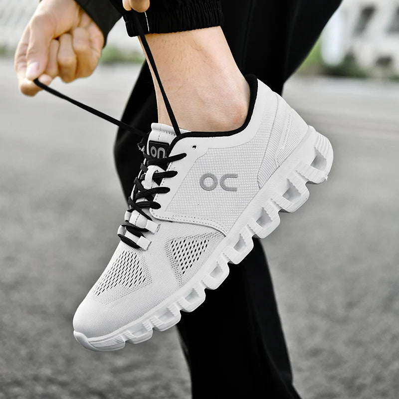 Men's Breathable Casual Sneakers Air Mesh Running Shoes Lightweight Summer Outdoor Sports Zapatillas for Male Large Size 39-46