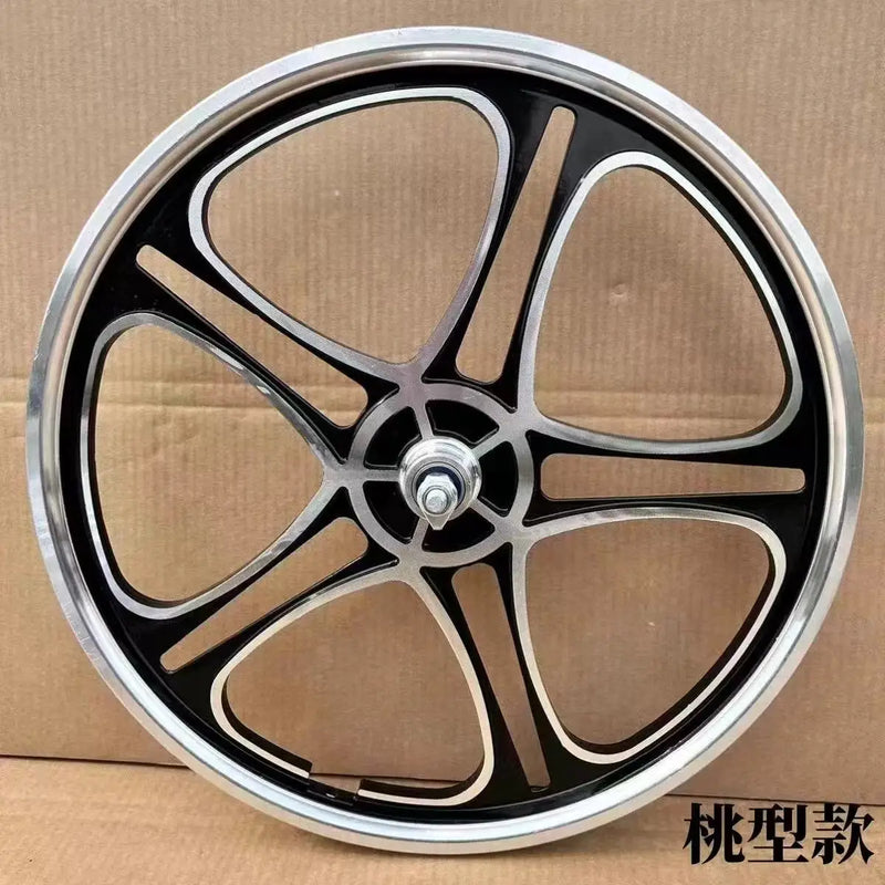 Folding bicycle wheels14/16/20 Inch Aluminum Alloy Material Variable Speed Rear Wheel Single Speed Rear Wheel 135MM Rear Shift