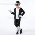 Halloween Coplay outfit for Show Performance Party Michael Jackson Celebrity Birthday Carnival Billie Jean Pop Star MJ costume