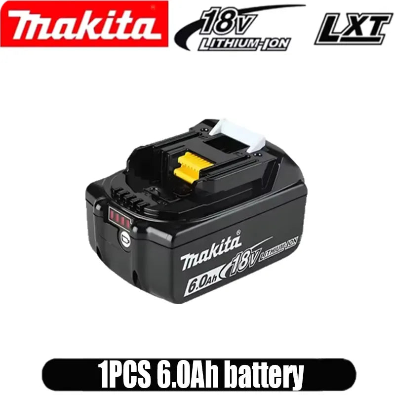 Original Makita 18V Battery 6AH Is Used for Replacing Lithium Batteries in Makita BL1840BL1830b BL1850b BL1850BL1860BL1815.