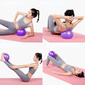 25cm Mini Yoga Ball Pilates Exercise Gymnastic Fitness Balance Core Indoor Training Explosion-proof Ball Home Exercise Equipment