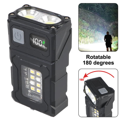 Multifunctional USB Rechargeable Portable Emergency Light | SAMAG