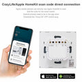 Tuya Smart Water Heater Switch WIFI Touch Sensor 4000W/8800W 20A/40A Boiler Switch Wall Smart Home Siri Voice Control