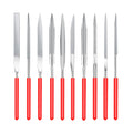 10pcs 3D Model File Cutter Scraper Engraving File Needle Deburring Kit Sanding Tools DIY 3D Printer Parts Grinding Trimming Tool