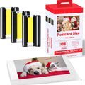CP1500 Selphy Color and Paper Set For Canon CP1300 CP1200 CP910 CP900 Photo Paper Printer KP108IN KP-36IN 6 Inch