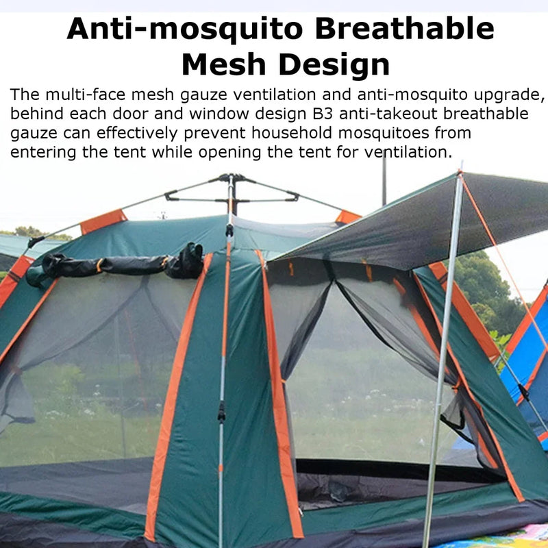 Goture Portable Automatic Pop Up Beach Tent, UV - View 4 | SAMAG