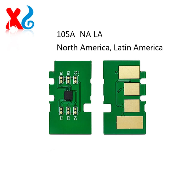 105A 106A 107A W1105A W1106A W1107A Toner Cartridge Chip For HP Laser 107 107r 107w MFP 135 135w 137 135a 137fnw 135r 137w Chips