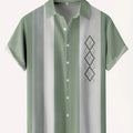 New Hawaii Men's Vintage Shirts Casual Breathable Short | SAMAG