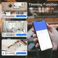 BSEED Zigbee Wall Switches Smart Touch Screen Light Switch 1/2/3Gang 1/2/3Way Google Alexa Tuya App Control No Neutral Line