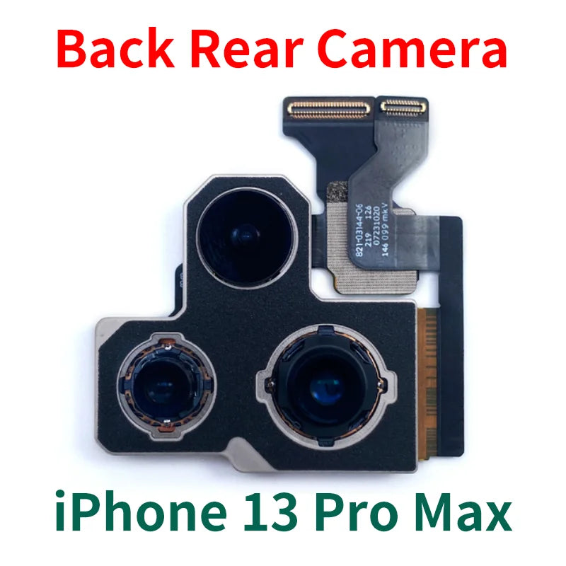 Original Back Camera Flex Cable for iPhone 11 12 13 14 plus Pro max mini Flash big rear camera Module Replacement Parts tools