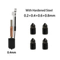 For Anycubic Kobra 3 V2/Kobra 3 V2 Combo Hotend Kit New Upgrade Hotend Ceramic Hotend 3D Printer Brass Hardened Steel Nozzle