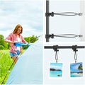 Backdrop Clips Clamps Kit Includes Metal Heavy Duty Spring Clamps Adjustable Elastic Clamps Holders for Video Studio Background