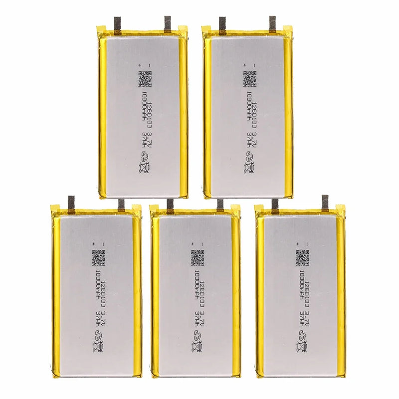 High Quality 3.7V 10000mAh 1260110 Polymer Lithium Ion Li-ion Rechargeable Battery for TOY POWER BANK GPS Table E-book Batteries
