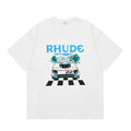 Style RHUDE Men's Casual Shorts Hip Hop Elastic Waist | SAMAG