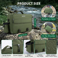 Goture Portable Complete Fly Fishing Rods Set 8-sections 9FT Fly Rod Reel Line Hooks Accessory Combo Full Fly Fising Rod Kit