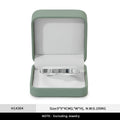 Oirlv Green Leather Jewelry Organizer Wedding Ring Box Pendant Bracelet Necklace Storage Case Gift Packaging Display Box