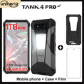 【Ships from US】Unihertz Tank 4 pro 8849 Smartphone Android 16 with 720P Projector 5G AI Dimensity 8300 3K AMOLED 11600mAh 120W