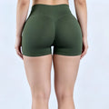 HISTELLO Vision Shorts Women Seamless Cross Waist Yoga - View 2 | SAMAG