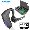Newest K30 Bluetooth Headset Wireless Headphones Dual-Mic Mute Noise Cancelling Earpiece Handsfree Earphones for Driver Office