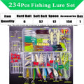 Fishing Lure Kit Soft and Hard Bait Set Gear Layer Minnow | SAMAG
