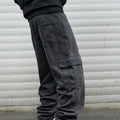 Y2k New Baggy Jeans Male Hip Hop Harajuku Trousers Wide | SAMAG