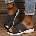 Women Shoes Sandals Summer Retro Walking Shoes Beach Women Shoe Non-Slip Sandals Ladies Slides Footwear Slipper Female