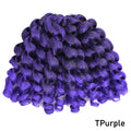 Ombre Braiding Hair Jumpy Wand Curl Crochet Braids Synthetic Crochet Hair Extension for Black Women Jamaican Bounce Curly Hair