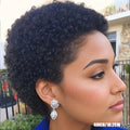 Pixie Cut Wig Wig Human Hair Wig Short Afro Kinky Curly Wigs For Women Full Machine Made Wig