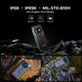 DOOGEE S119 Rugged Phone 6.72" FHD+ IPS Screen 8GB RAM 512GB ROM 100MP AI Main Camera 10200mAh Battery 33W Android 14 NFC